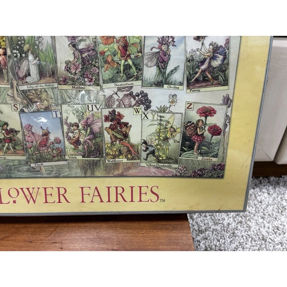 Set Of 3 Vintage Sealed Flower Fairies Jigsaw Puzzles By Cicely Mary Barker